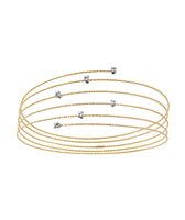 Bracciale Magic Wire Donna Stardust  in Oro Diamante 39-B-GD-01